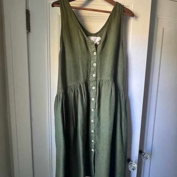 notPERFECTLINEN volume dress - Picture 1 of 3